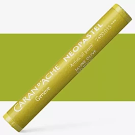 Pastel al óleo 015 Amarillo oliva Neopastel Caran D'Ache