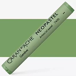 Pastel al óleo 016 Verde caqui Neopastel Caran D'Ache