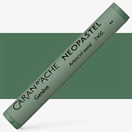 Pastel al óleo 018 Oliva gris Neopastel Caran D'Ache
