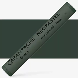 Pastel al óleo 019 Oliva negro Neopastel Caran D'Ache