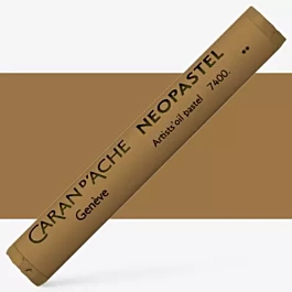 Pastel al óleo 037 Ocre marrón Neopastel Caran D'Ache