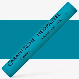 Pastel al óleo 170 Azul cian Neopastel Caran D'Ache