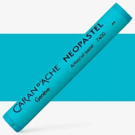 Pastel al óleo 171 Azul turquesa Neopastel Caran D'Ache