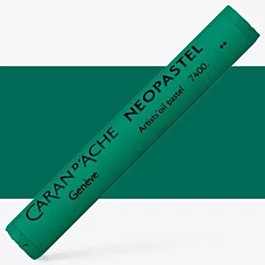 Pastel al óleo 210 Verde esmeralda Neopastel Caran D'Ache