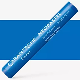 Pastel al óleo 370 Azul gentiano Neopastel Caran D'Ache
