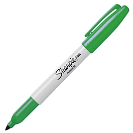Marker Permanentny Cienka Końcówka Ciemnozielony Sharpie