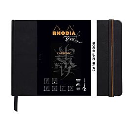 Rhodia A5 A5 Carb'On Book Pad 14x21cm