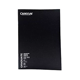 Blocco da disegno Canson A4 Softcover Graduate Black Sketch