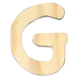 SUPER DEAL **50%** Stamperia Unvarnished Wooden Letter G