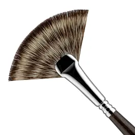 Escoda Vintage 4024 synthetic flat fan brush nº2