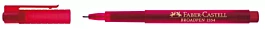 Czerwony marker do dokumentów firmy Faber-Castell Broadpen