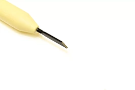 Buril para grabado punta rectangular de ancho 1mm 190-07