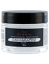 Tinta pigmentada Blanco Calligraphie J.Herbin 40ml