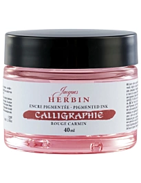 Tinta pigmentada Rojo Carmín Calligraphie J.Herbin 40ml