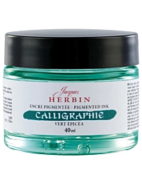 Tinta pigmentada Verde Abeto Calligraphie J.Herbin 40ml