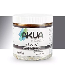 Tusz do grawerowania Metallic Silver Akua Intaglio Speedball 236ml