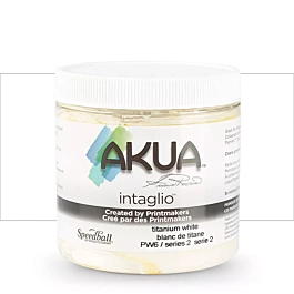 Tusz do grawerowania Titanium White Akua Intaglio Speedball 236ml