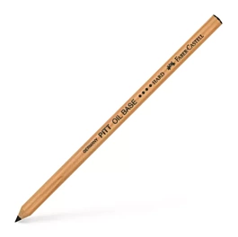Faber-Castell Pitt Oil hard zwart vetpotlood