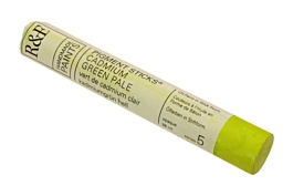 Barra de pigmento al óleo Cadmium Green Pale RF2155 R&F 38ml