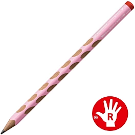 Lápiz Grafito Rosa Pastel STABILO EasyGraph Pastel Edition Diestros HB