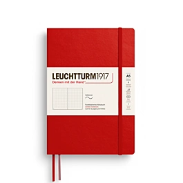 Leuchtturm1917 A5 Medium Cherry dotted softcover notebook