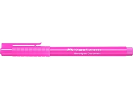 Marker do dokumentów Faber-Castell Magenta Broadpen