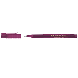 różowy pisaki Faber-Castell Document Broadpen1