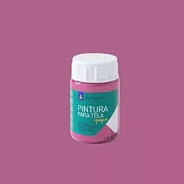 La Pajarita Metallic Magenta Opaque Fabric Paint 35ml