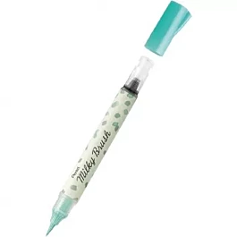 Rotulador Pastel Mint Green Milky Brush Pentel