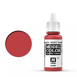 Farba modelarska 817 szkarłatna Model Color Vallejo 17ml