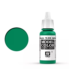 Farba modelarska 838 Emerald Model Color Vallejo 17ml