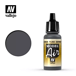 Pittura di modelli 052 Model Air Vallejo Model Air Grigio Antracite 17ml