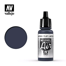 Model Air Vallejo Vernice per modellismo 071 Blu Artico Metallizzato Model Air Vallejo 17ml
