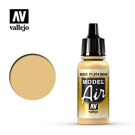 Pittura per modelli 074 Beige Model Air Vallejo 17ml
