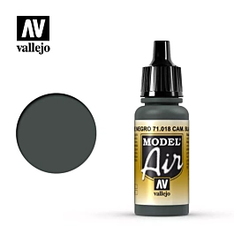 Pittura di modelli 018 Verde Nero Model Air Model Air Vallejo 17ml