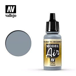 Pittura di modelli 120 Grigio scuro USAF Model Air Vallejo Model Air 17ml