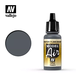 Pittura di modelli 048 Grigio Motore Modello Aria Vallejo 17ml