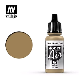 Model Air Vallejo Model 066 Metallic Gold Model Air 17ml