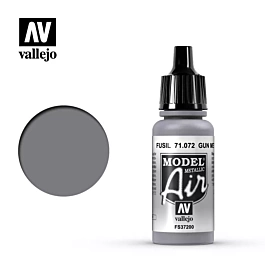 Pittura di modelli 072 Model Air Vallejo Model Air Metallic Rifle 17ml