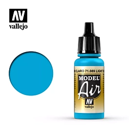 Pittura di modelli 089 Blu marino chiaro Model Air Vallejo 17ml