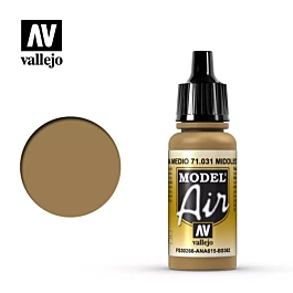 Pittura di modelli 031 Pietra media Model Air Vallejo 17ml