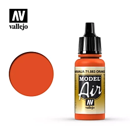 Pittura di modelli 083 Arancione Model Air Vallejo Model Air 17ml