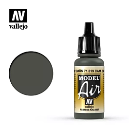 Pittura di modelli 019 Grün Model Air Vallejo 17ml