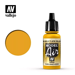 Pittura di modelli 078 Gelb Model Air Vallejo 17ml