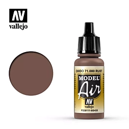 Pittura di modelli 080 Ruggine Model Air Vallejo 17ml