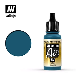 Pittura di modelli 087 Blu Acciaio Blu Model Air Vallejo 17ml