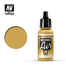 Pittura di modelli 107 Giallo Interno Model Air Vallejo Model Air 17ml