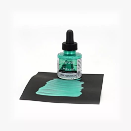 Dr. Ph. Martin's Colour Iridescent Calligraphy Metallic Green 23R