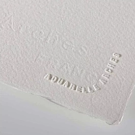 Papier akwarelowy satynowany naturalna biel 640g/m² Arches 56x76cm