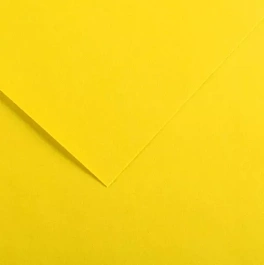 Papel Iris Vivaldi 04 Amarillo Canario Canson A4 185g/m²